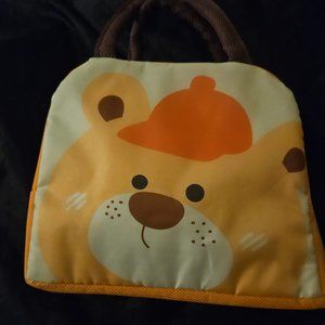 Girls patterned cartoon lunch bag